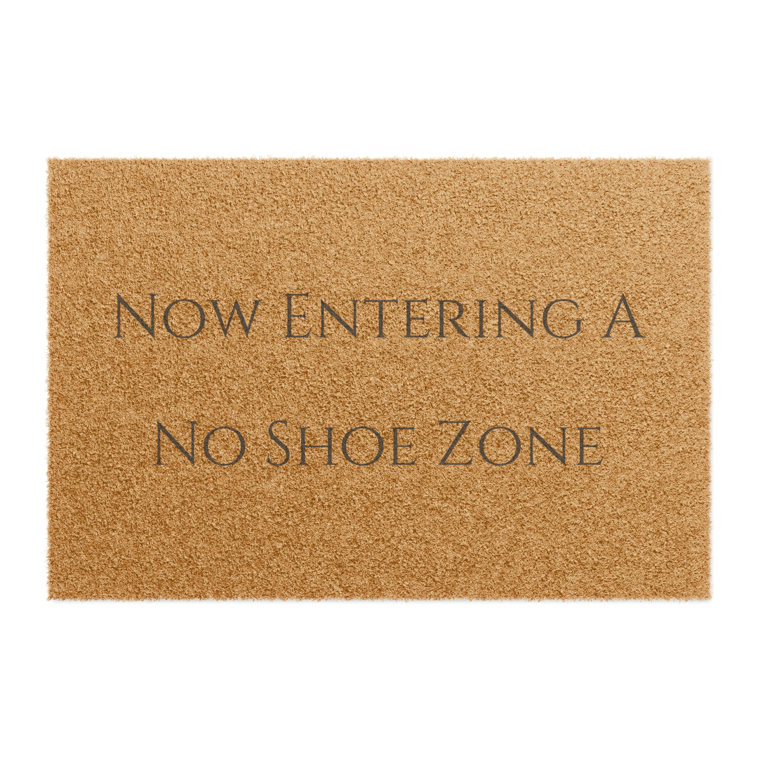 Doormat, No Shoe Zone