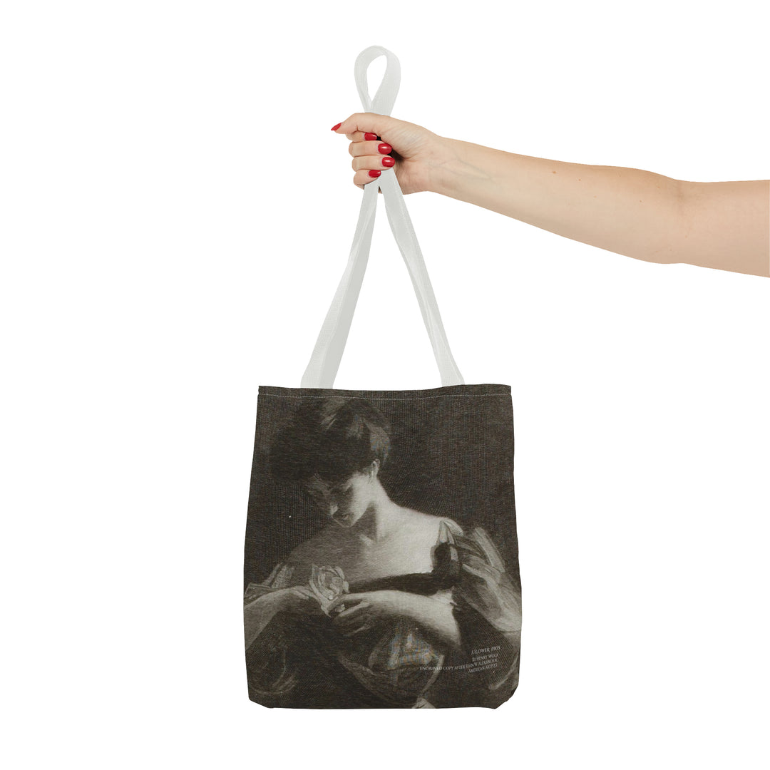 Tote Bag, A Flower by Henry Wolf