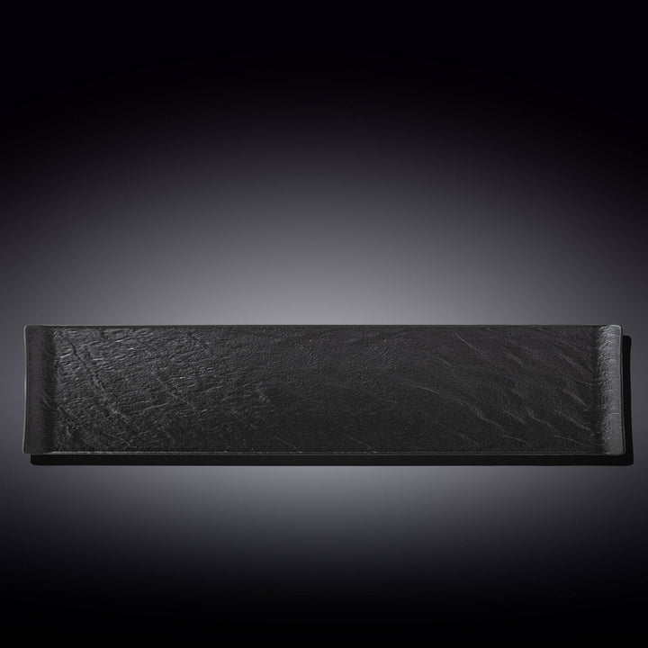 Rectangular Dish, Black Porcelain