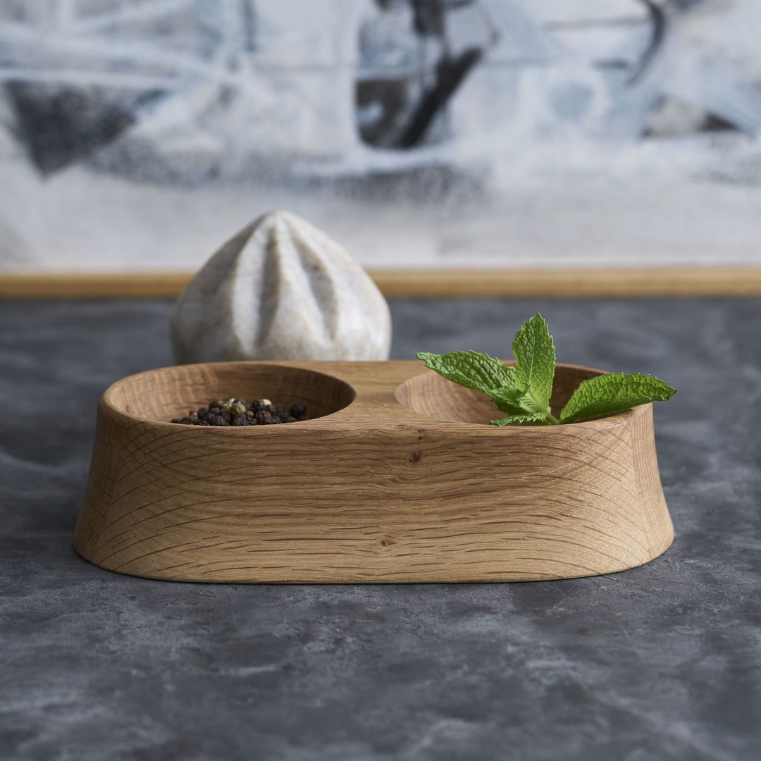 Handmade French Oak & Marble Reamer Set, Choice of Tray