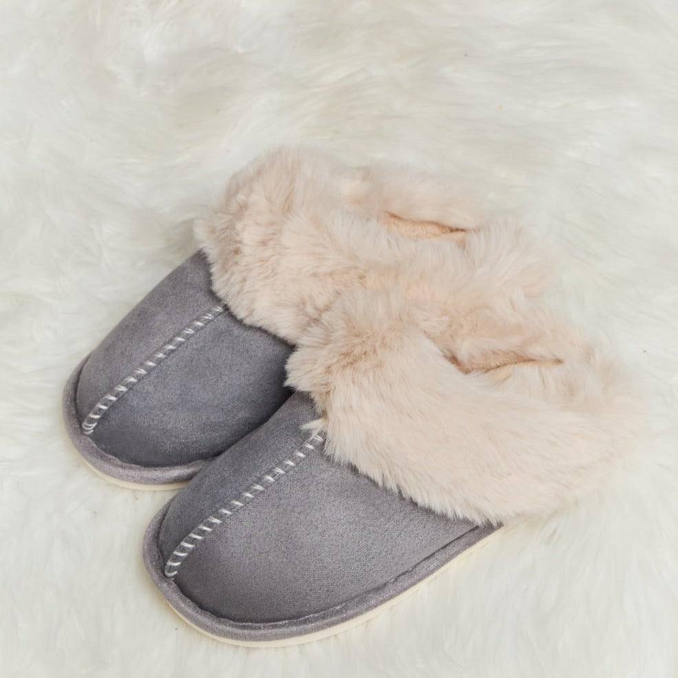 Fuzzy Closed-Toe Slippers, Variety