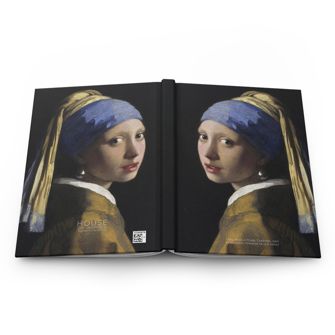 Hardcover Journal, Girl with a Pearl Earring by Johannes Vermeer