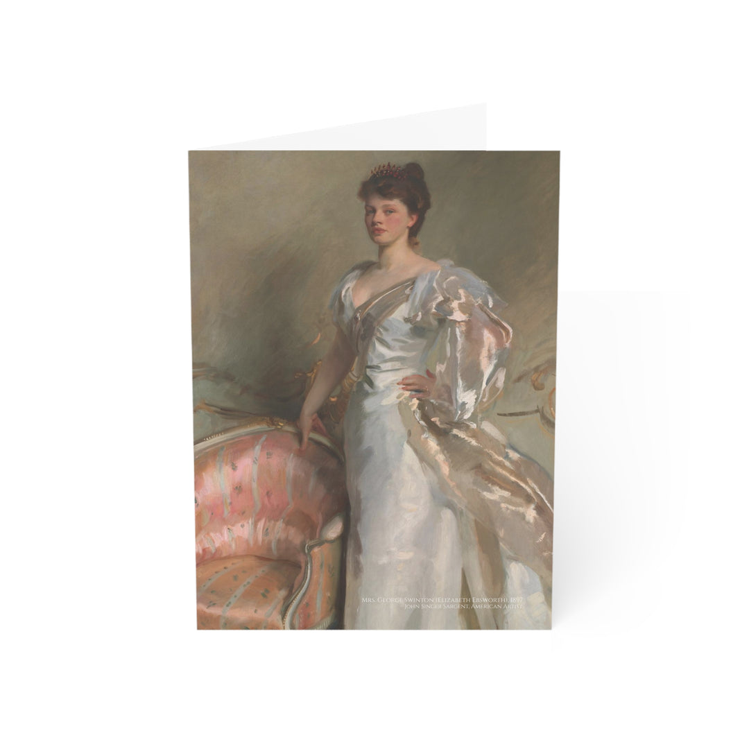 Greeting Card, Mrs. George Swinton by John Singer Sargent