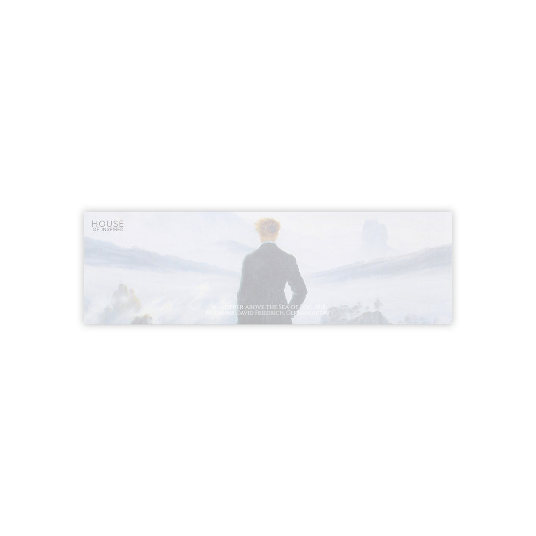 Post-it® Note Pad, Wanderer above the Sea of Fog by Caspar David Friedrich