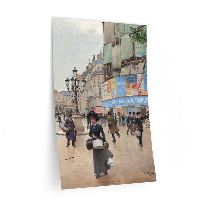 Wall Decal, Paris, rue du Havre by Jean Béraud