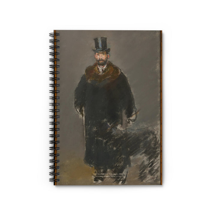 Notebook, The Man with the Dog by Édouard Manet