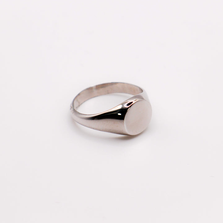 Italian Oval Ring, 925 Sterling Silver