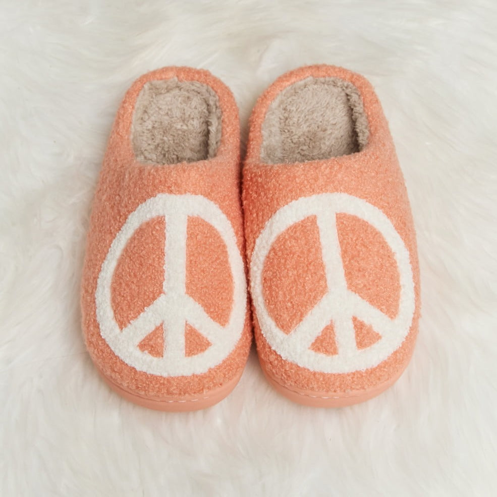 Plush Closed-Toe Slippers, Variety