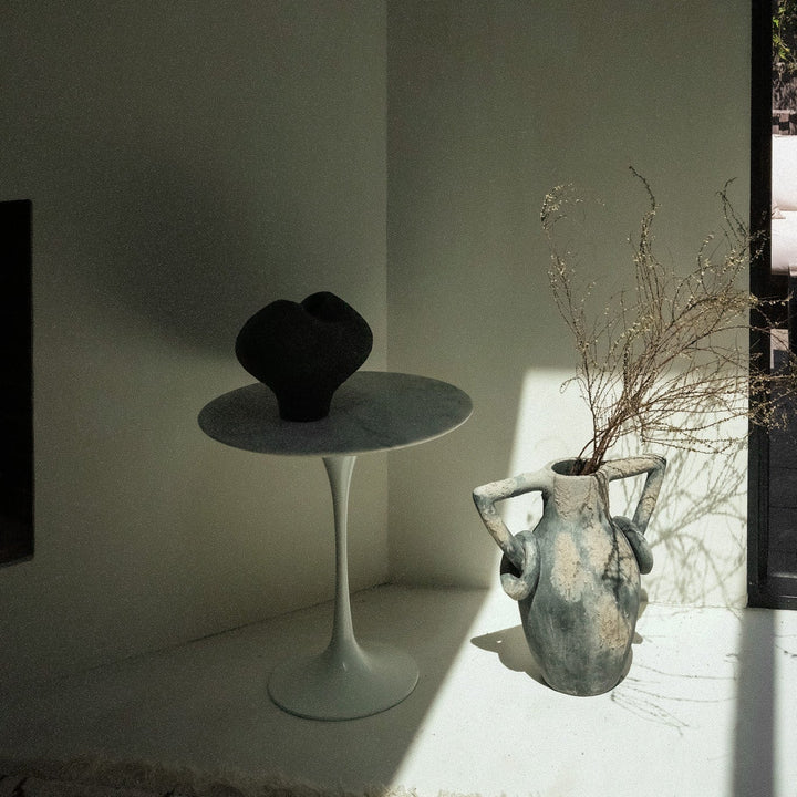 Handmade Clay Vessel Vase, Volcano