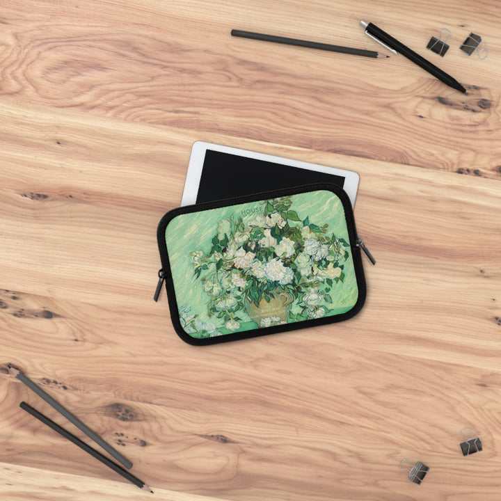 Laptop Sleeve, Roses by Vincent van Gogh