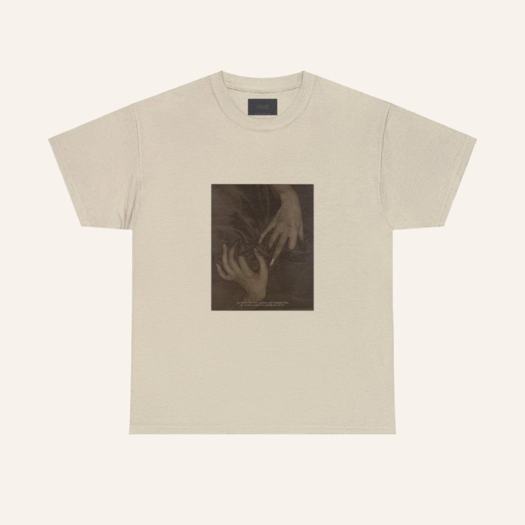 Heavy Cotton Tee, Georgia O'Keeffe-Hands and Thimble by Alfred Stieglitz