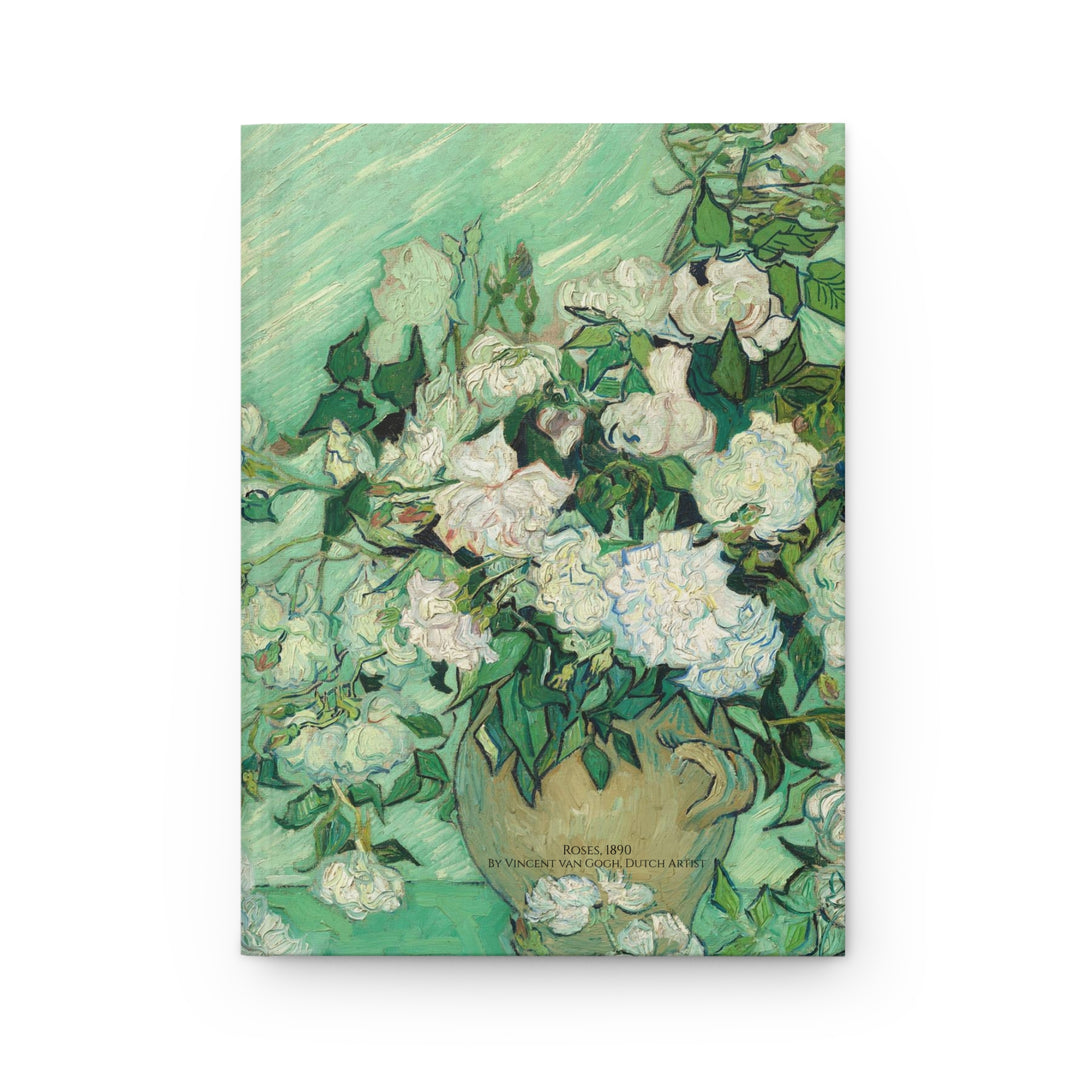 Hardcover Journal, Roses by Vincent van Gogh