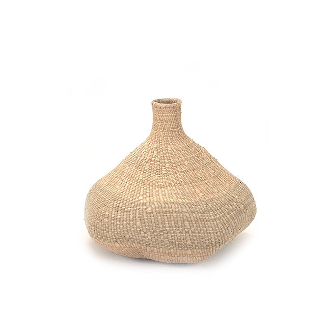 Handmade Garlic Tonga Sculptural Basket, Various Sizes