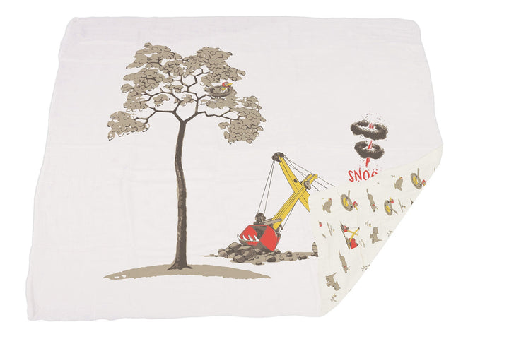 Kids & Baby Bamboo Muslin Blanket, Are You My Mother?