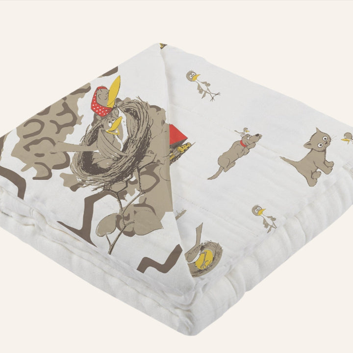 Kids & Baby Bamboo Muslin Blanket, Are You My Mother?