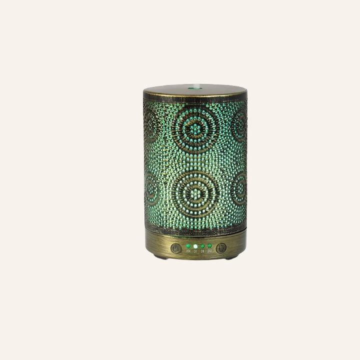 Color Changing Aromatherapy Oil Diffuser, Bronze