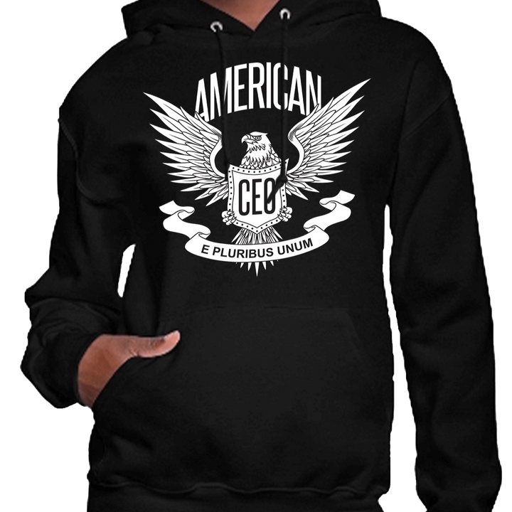 Unisex Hoodie, American CEO