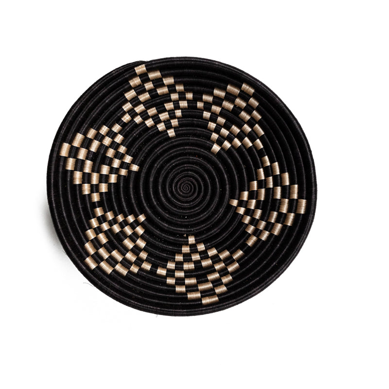 Woven Bowls, Black