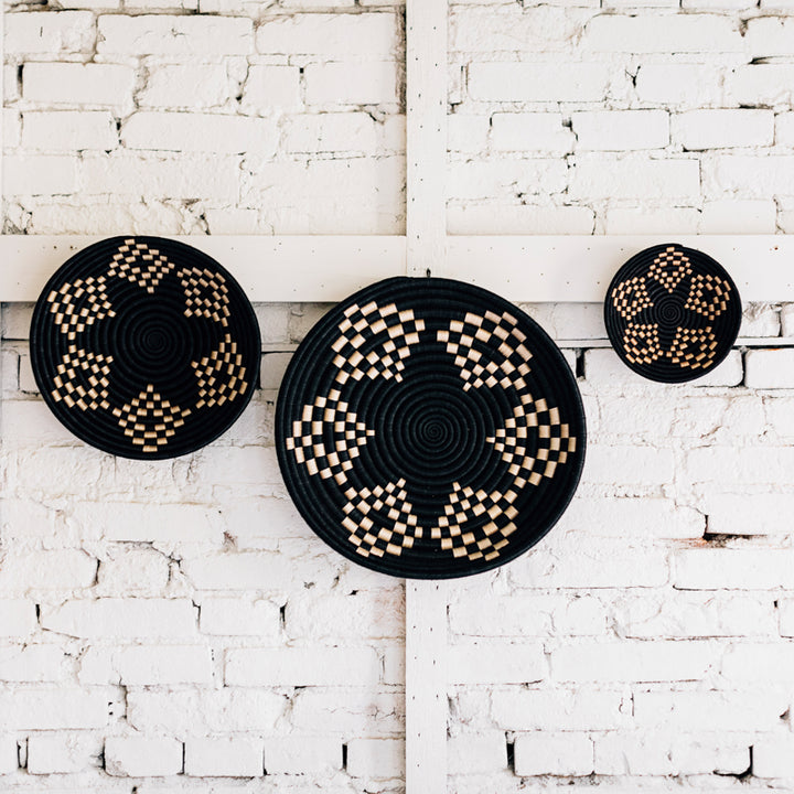 Woven Bowls, Black