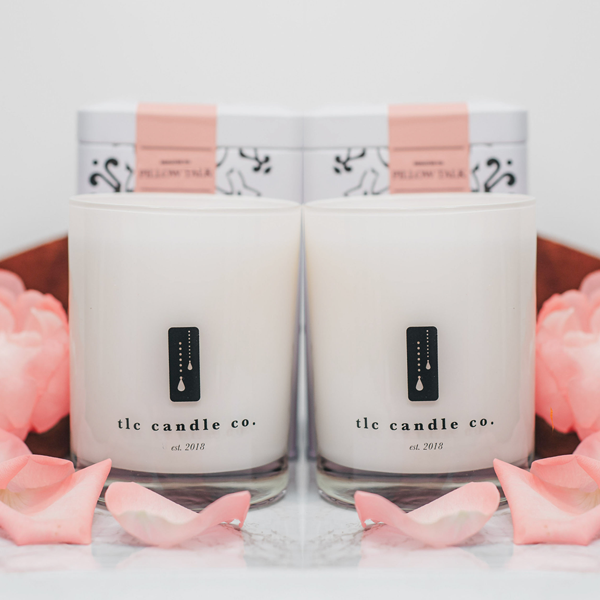 2-Wick Soy Candle Gift Set, Pillow Talk & Peony