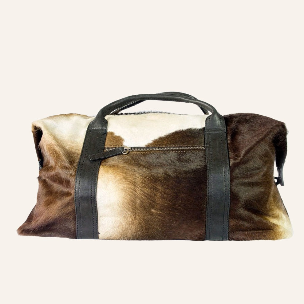 Weekender Duffle Bag, Cowhide Leather