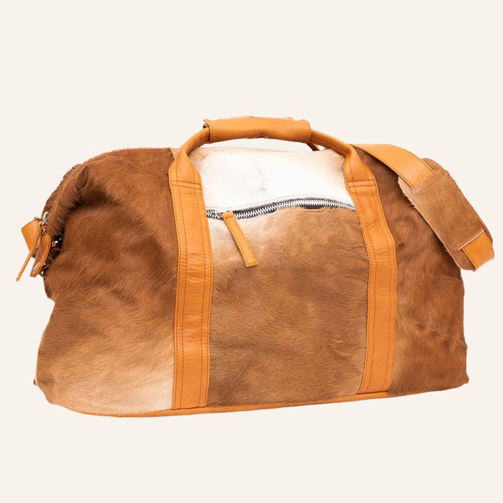 Weekender Duffle Bag, Cowhide Leather