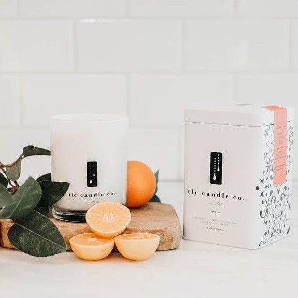 Soy Candle, Citrus Tree