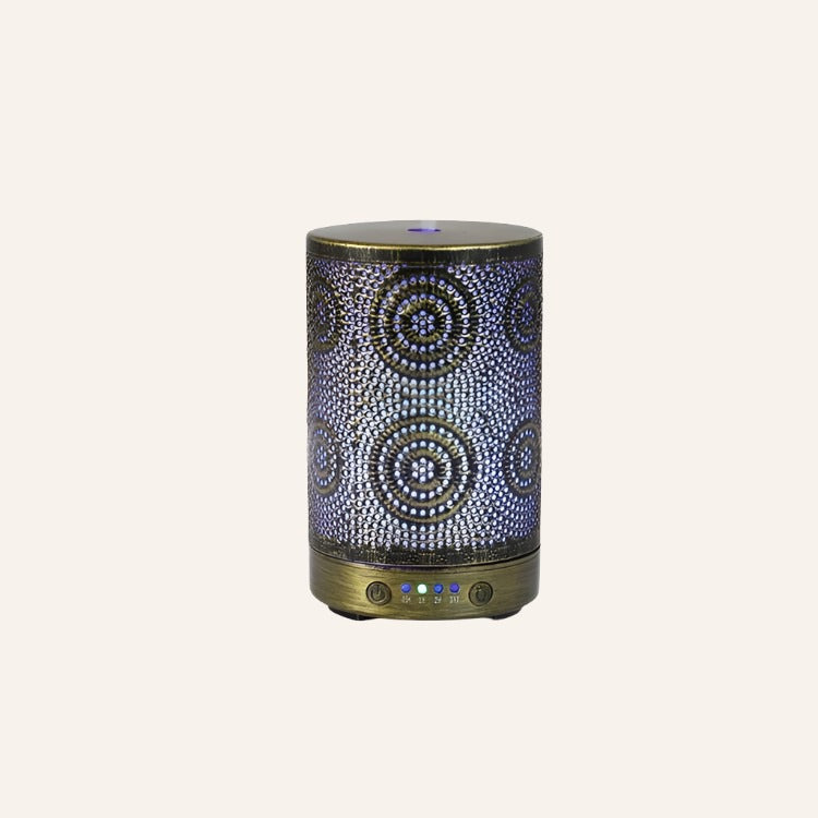 Color Changing Aromatherapy Oil Diffuser, Bronze