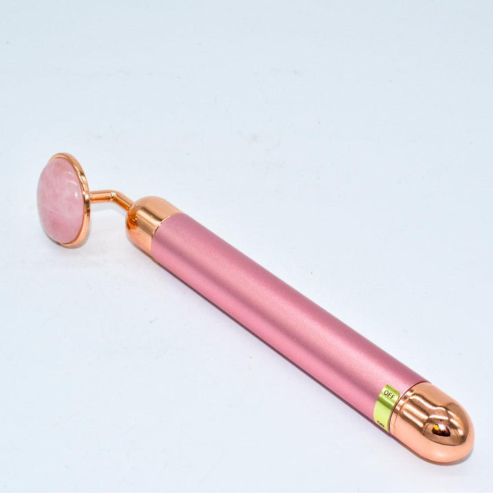 Facial Vibrating Massager, Rose Quartz