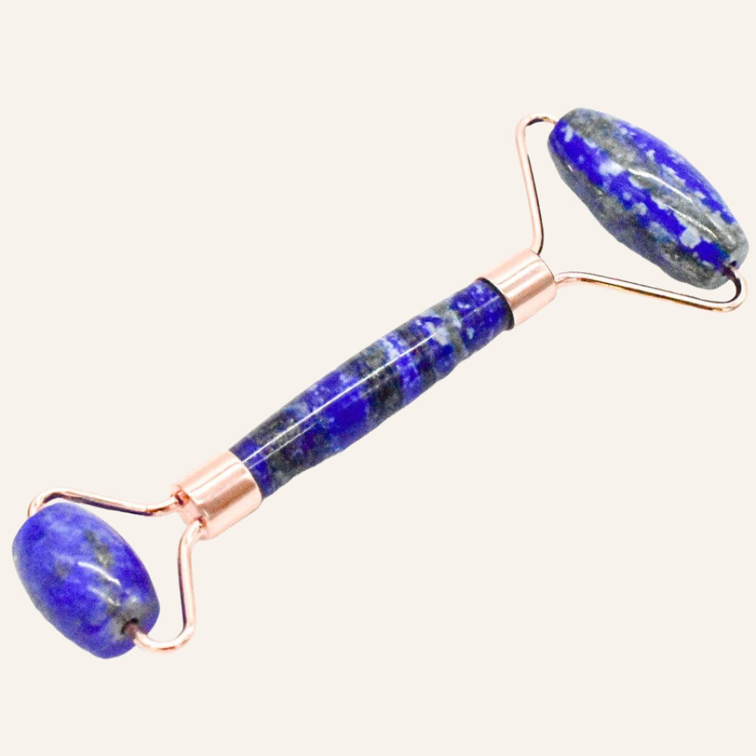 Face Roller Massager, Copper & Crystal