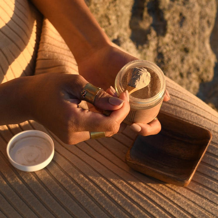 Little Acacia Bowl & Bamboo Spoon Set