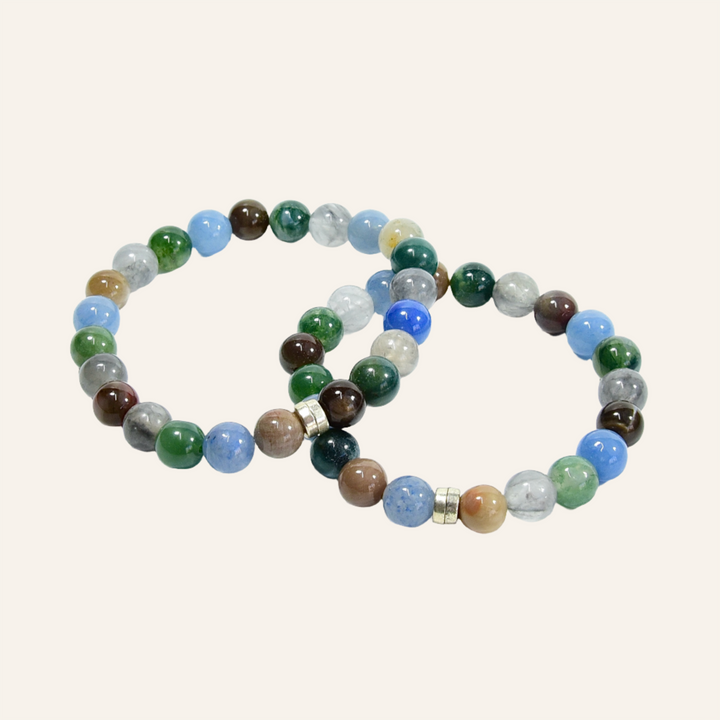 Stone Beads Elastic Bracelet, Aventurine & More