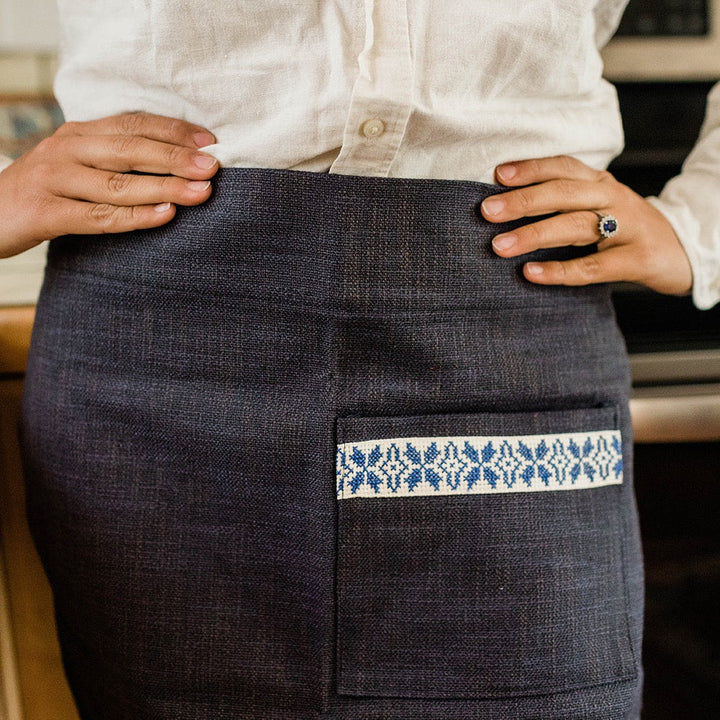 Half Apron, Blue