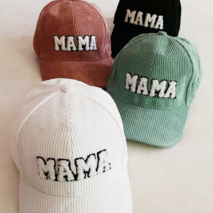 Corduroy Baseball Cap, Mama