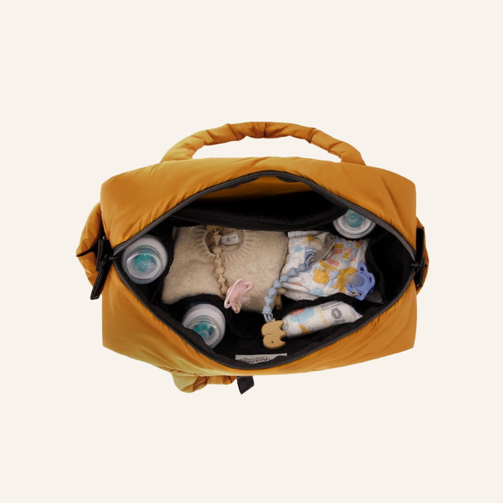 Diaper Bag with Changing Mat, Brown Sugar