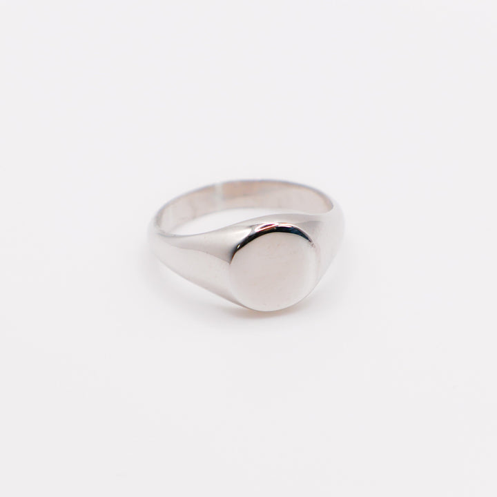 Italian Oval Ring, 925 Sterling Silver