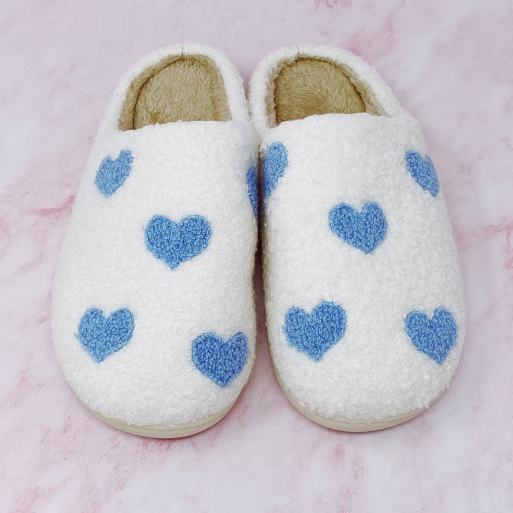 Closed Toe Slippers, Hearts