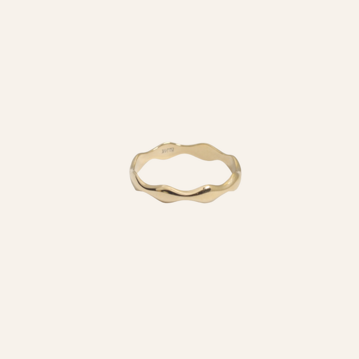 Going With the Flow Ring, 14K Gold