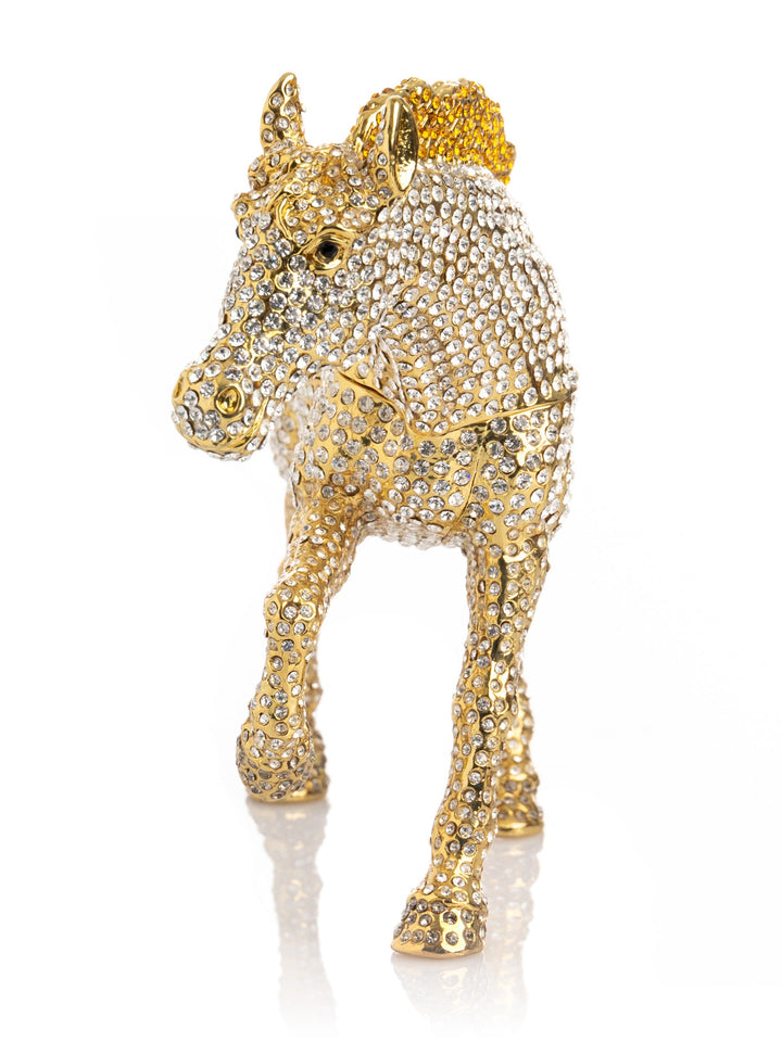 Luxe Horse Trinket Holder, 24K Gold Plated