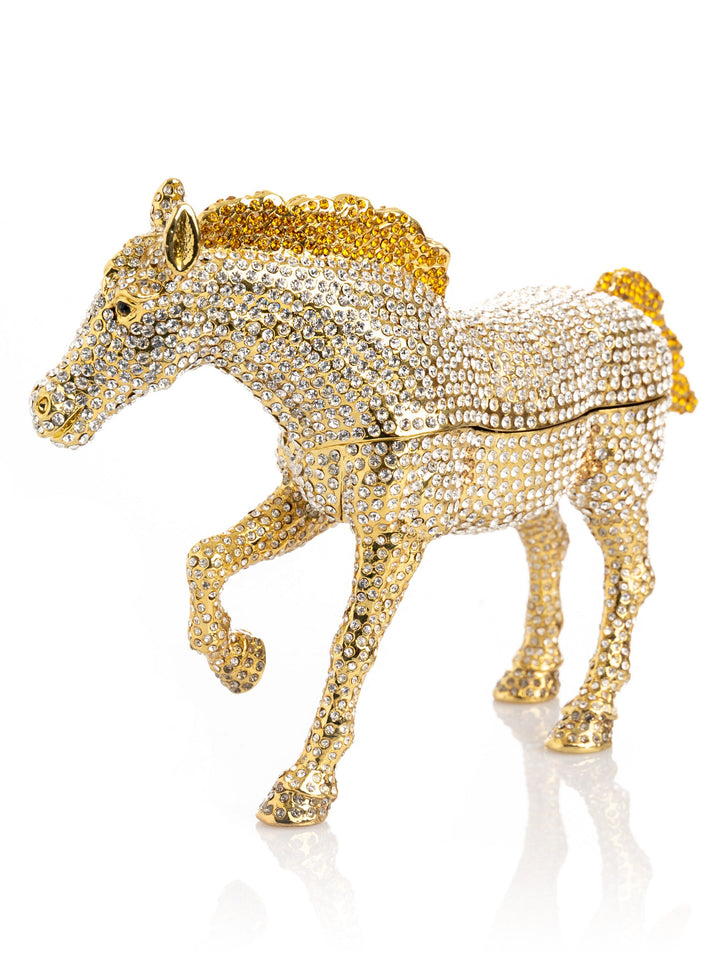 Luxe Horse Trinket Holder, 24K Gold Plated
