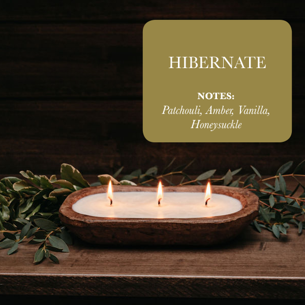 3-Wick Soy Candle, Hibernate