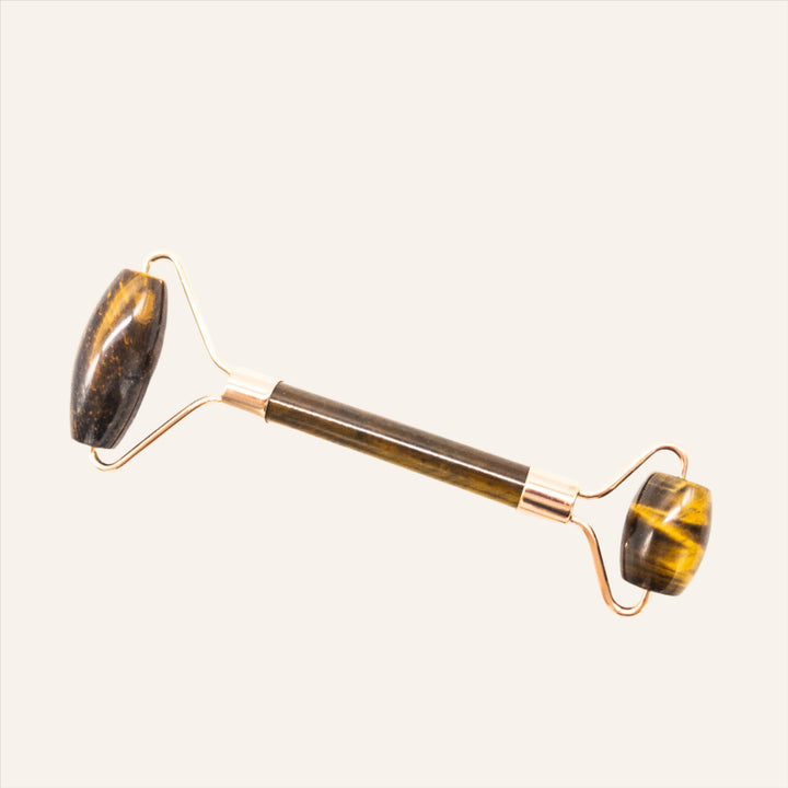 Face Roller Massager, Copper & Crystal