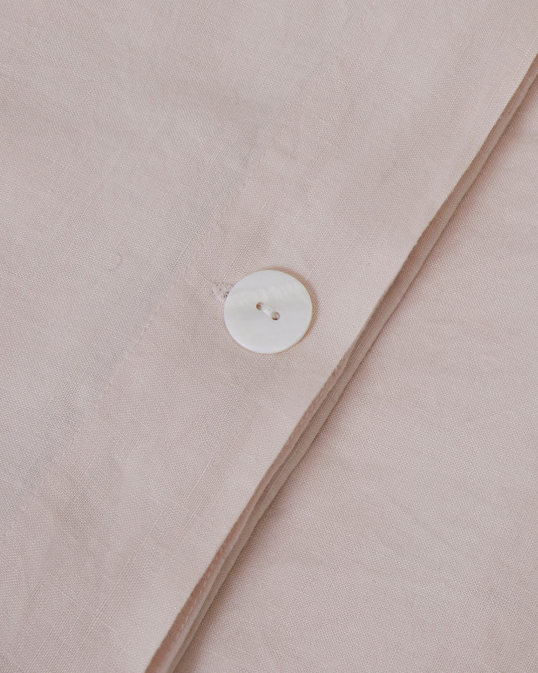 Linen Duvet Cover, Blush