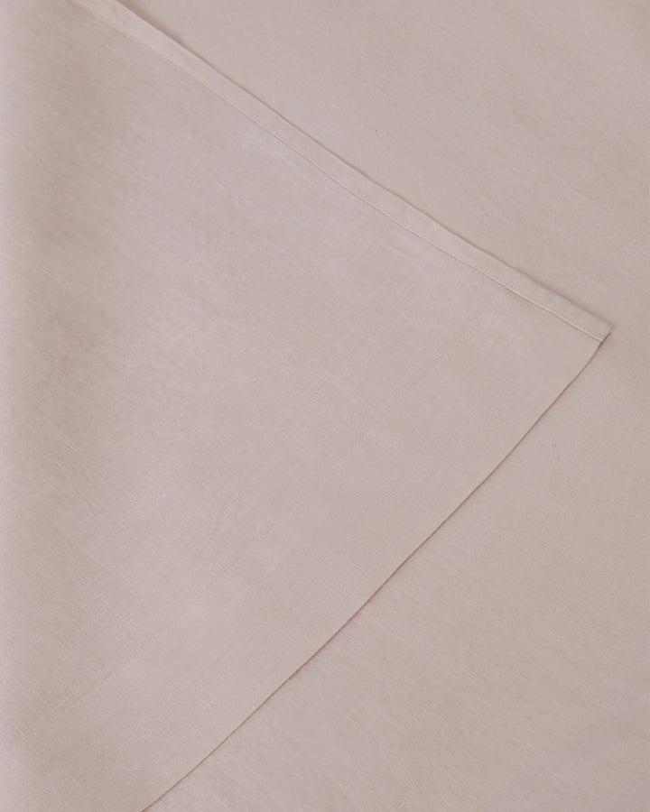 Linen Duvet Cover, Blush