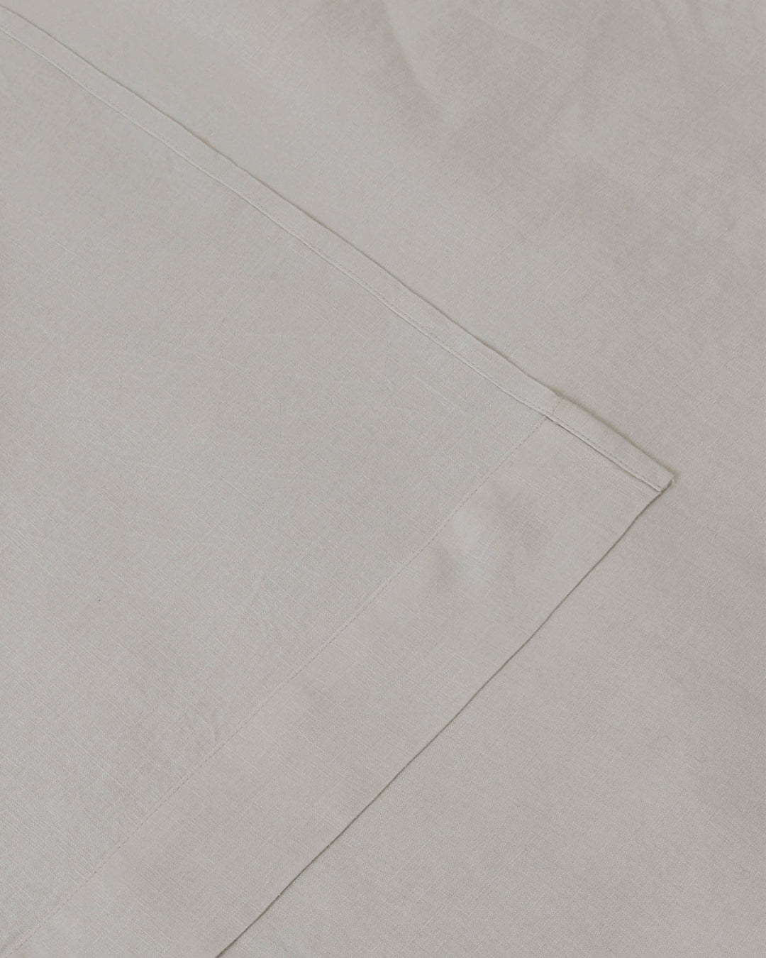 Linen Fitted Sheet, Dove