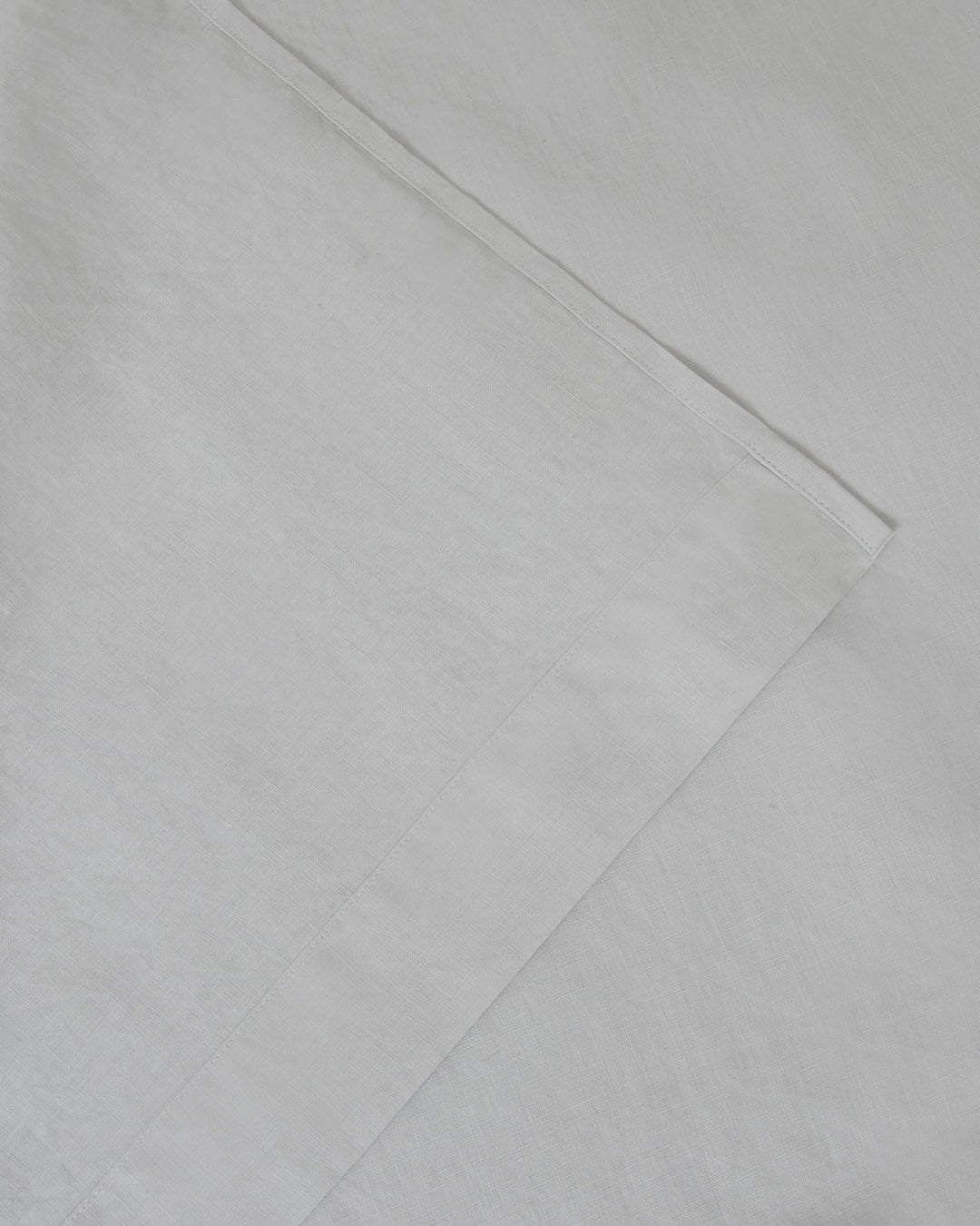 Linen Flat Sheet, Glacier