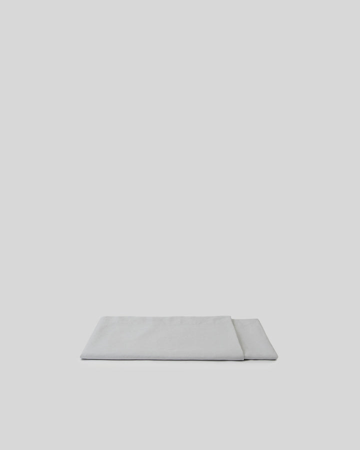 Linen Flat Sheet, Glacier