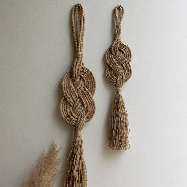 Handmade Wall Hanging, Natural Jute