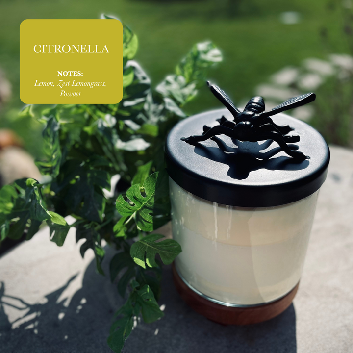 Outdoor Home Decor Candle, Citronella