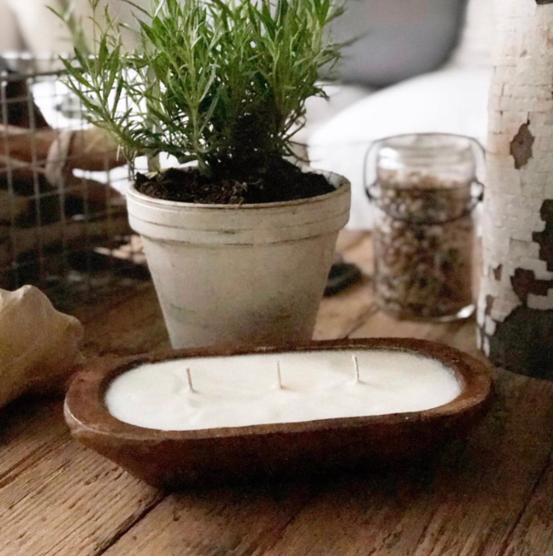 3-Wick Soy Candle, Belgian Linen